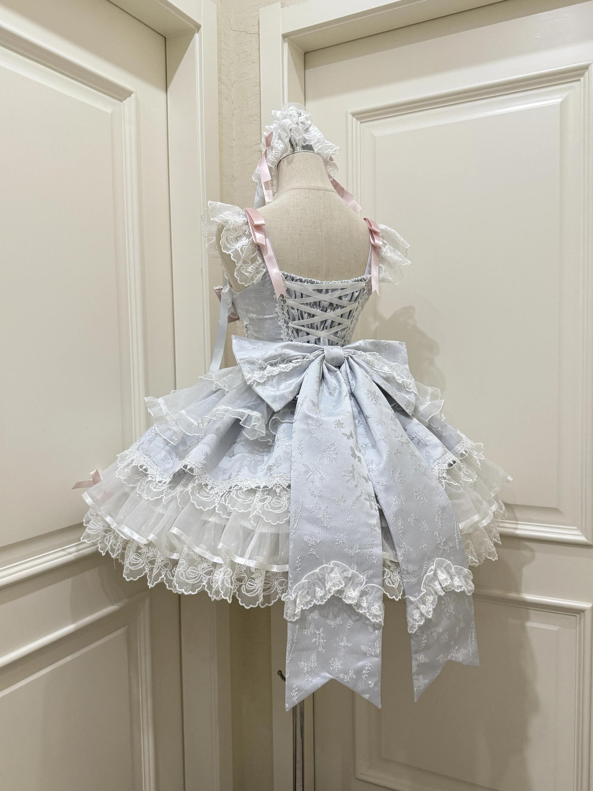 Sugar Girl- Fleeting Isle - Sweet Lolita Ballet Style Jumper Dress