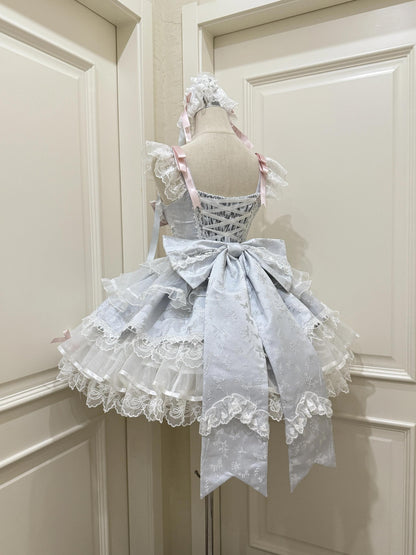 Sugar Girl- Fleeting Isle - Sweet Lolita Ballet Style Jumper Dress