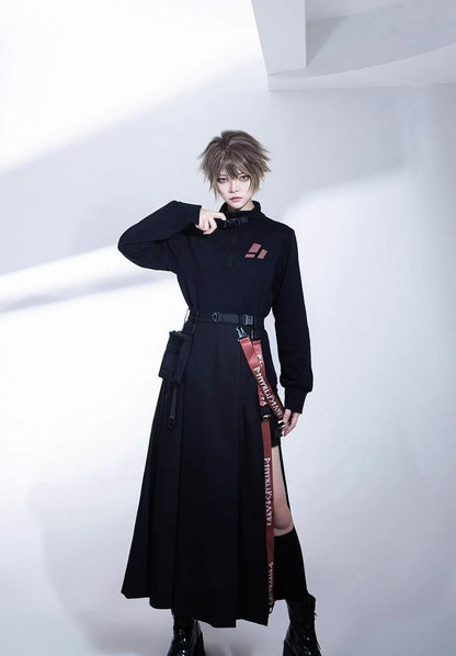 Princess Chronicles - Nameless Blade - Waste Soil Handsome Black Skirt