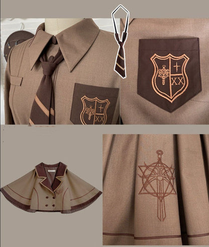 With PUJI - A lazy Trial - Classic Elegant Lolita OP Set