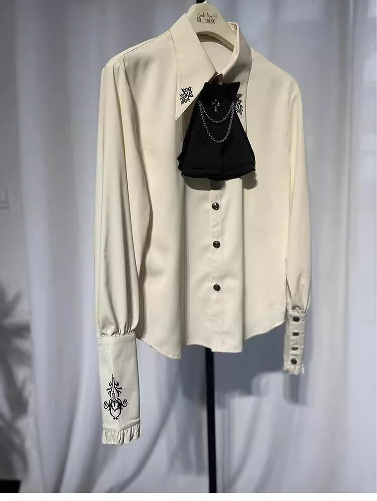 CastleToo - Night Raven Magic - Ouji Lolita Dress Set, Suspender Shorts & Cape