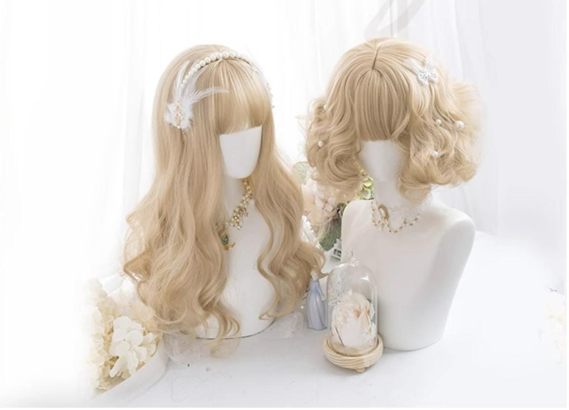 Alicegarden - Kawaii Casual Lolita Blonde Curly Wig