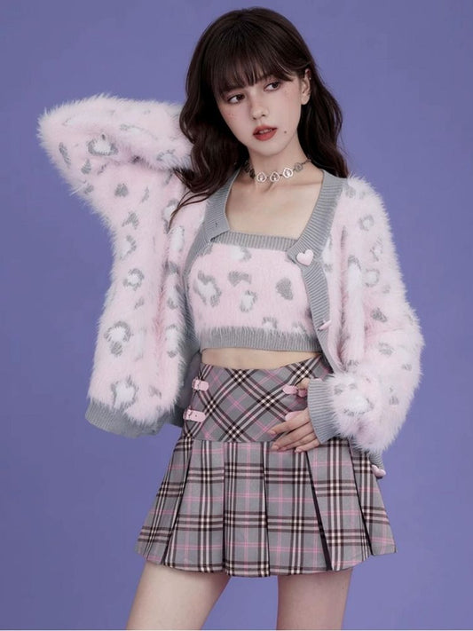 High Waist Pleated Half Skirt【s0000004429】