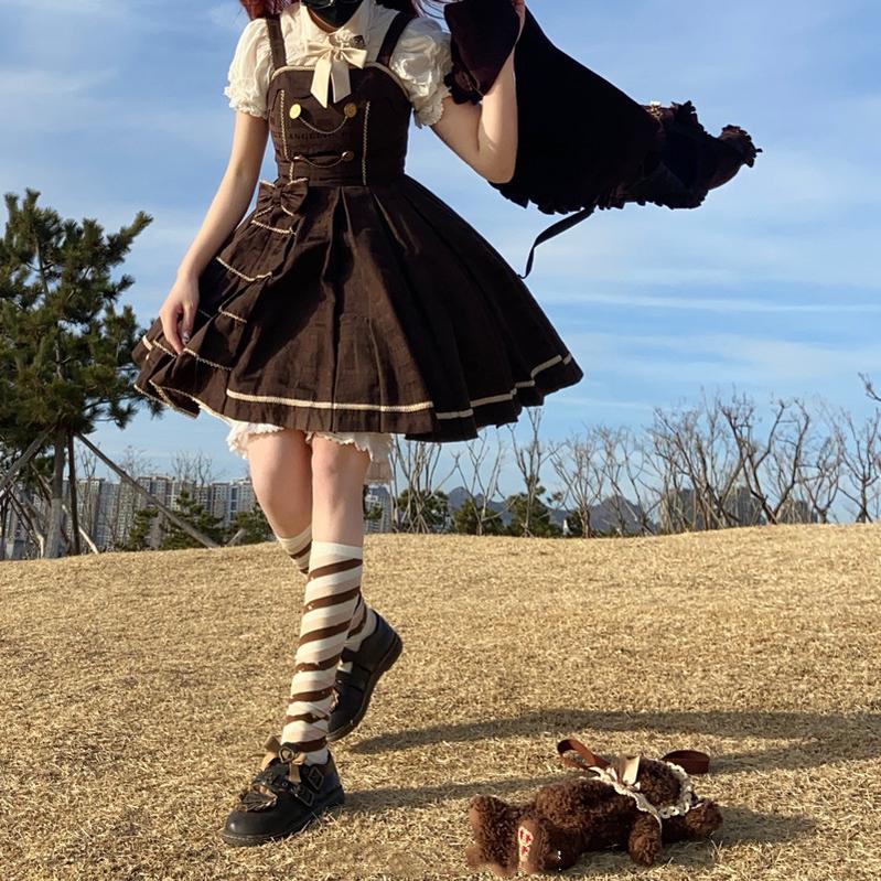 Yukine's Box - Macaron Lolita Cute Stripe Socks