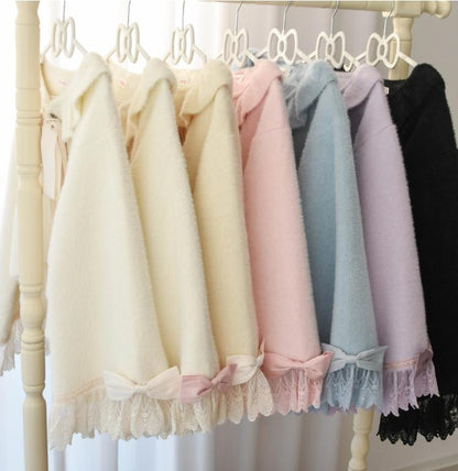 MIST - Qian's Letter - Sweet Lolita Sweater Winter Cardigan Coat