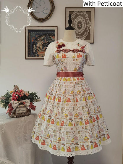 Miss Cube - Dress Up Dolls - Summer Kawaii Lolita JSK Dress Customized Size