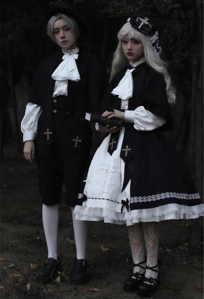 CastleToo - Holy Academy - Gothic Lolita Prince Skirt Set