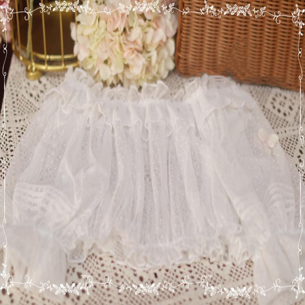 Tiny Garden - Sweet Dots Retro Lolita Summer Blouse