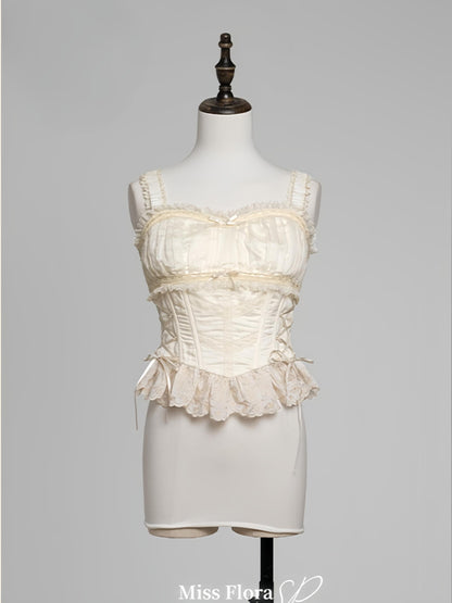 MEEKWIND - Miss Flora - Elegant Lolita Bodice Suit Tiered Skirt