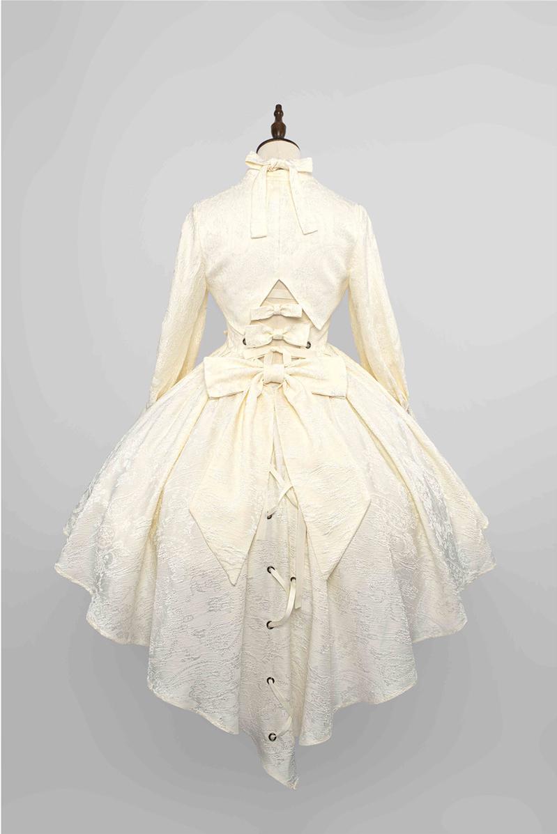 Strawberry Duck - Gothic Lolita Dress White Lolita JSK