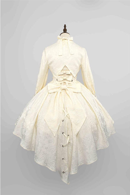Strawberry Duck - Gothic Lolita Dress White Lolita JSK