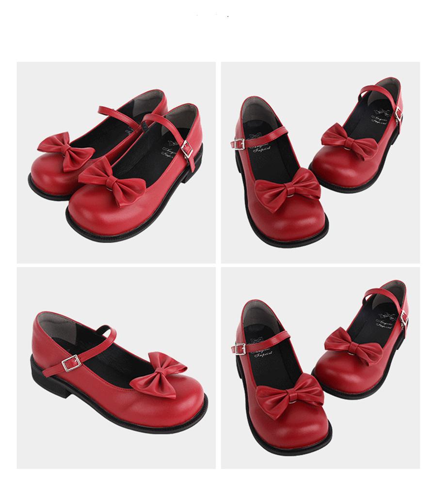 Angelic Imprint - Sweet Lolita Round-tow Lolita Shoes Multicolors