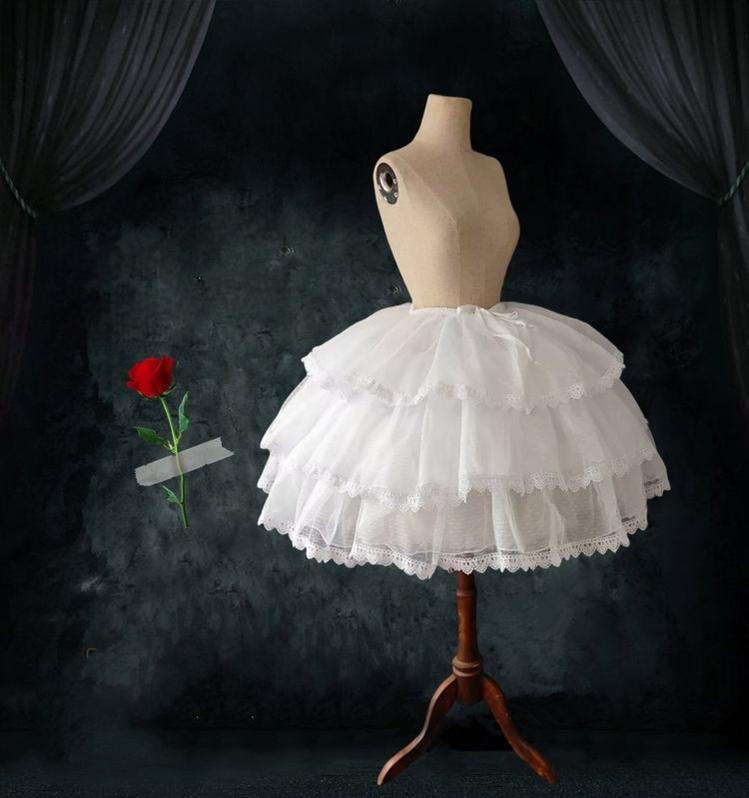 Teddy Bear - 27.6 (70 CM) Adjustable Wedding Lolita Petticoat"