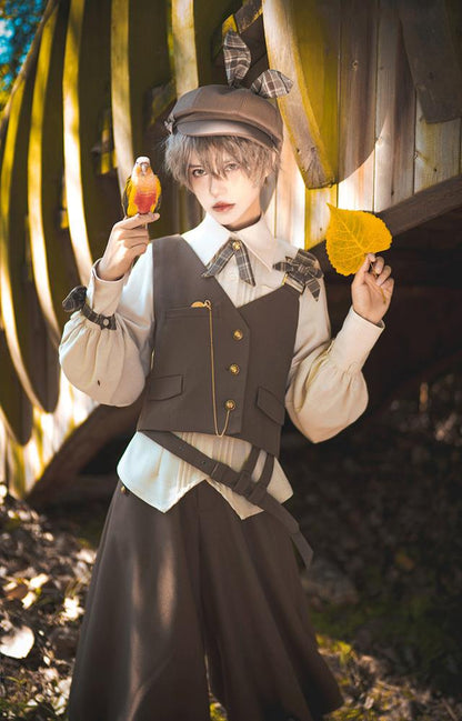 Princess Chronicles - Secret Morning Post - Coffee Retro Ouji Fshion Vest Set