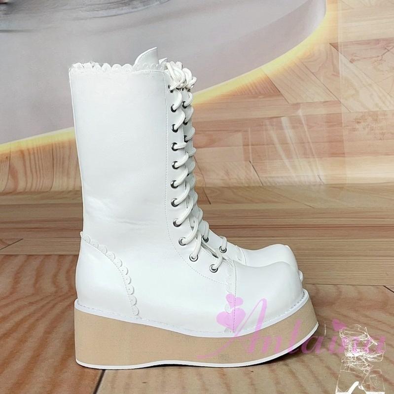 Antaina - Daily Lolita High Platform Shoes Customized Lolita Boots