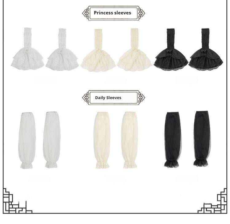 With PUJI - Moon Gauze - Qi Lolita Blouse Chinese Style Shirt