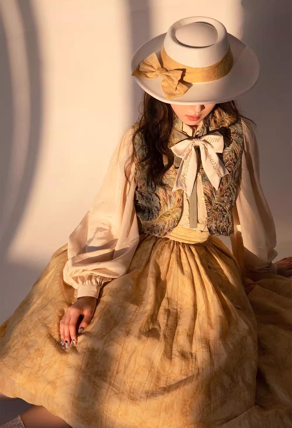 ZJstory - Gilded Years 4.0 - Retro Lolita Dress Suit Elegant Lolita Coat Set