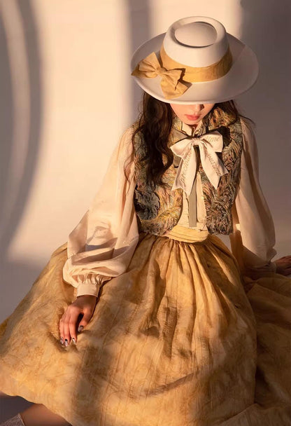 ZJstory - Gilded Years 4.0 - Retro Lolita Dress Suit Elegant Lolita Coat Set