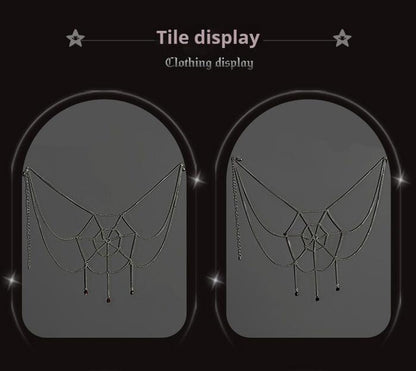 Alice Girl - Lolita Potion - Gothic Lolita Accessory Spider Web Lolita Waist Chain