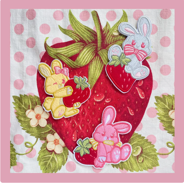 Halloween Alice - Lolita Strawberry Accessory Set