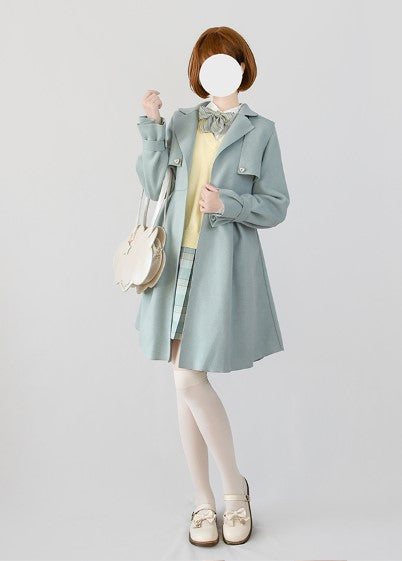 Yuansu - To Early Winter - Multicolors Lolita Winter Overcoat
