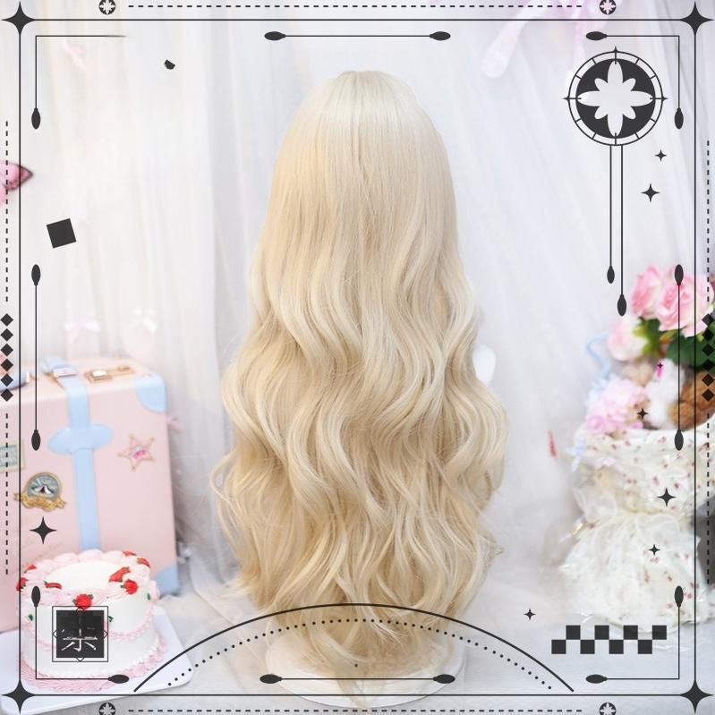 Dalao Home - Sweet Lolita Wig Double Ponytails Long Wavy Wig