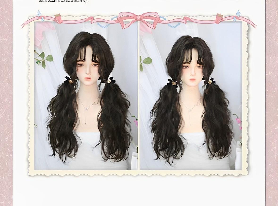 Dalao Home - Fallen - Lolita Curly Wigs Wool Roll Long Hair