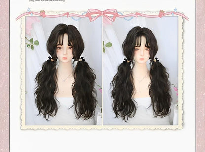 Dalao Home - Fallen - Lolita Curly Wigs Wool Roll Long Hair