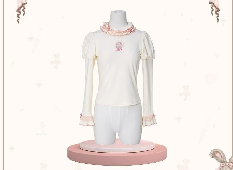 Mademoiselle Pearl - Lovely Lolita Dress OP Cloak Blouse SK Set