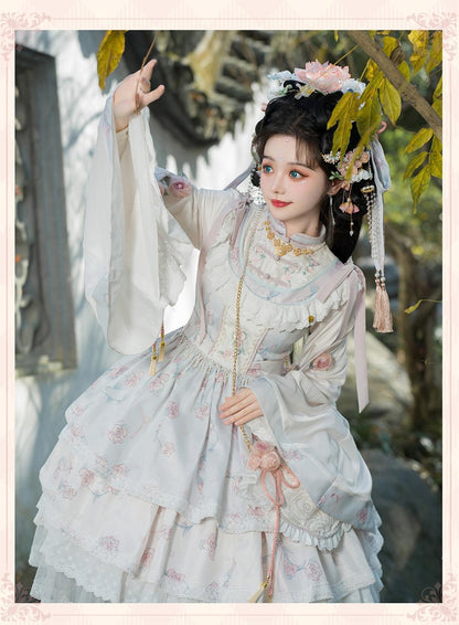 Bramble Rose - Exquisite Luo Shen - Qi Lolita OP Dress Chinese Style Lolita JSK