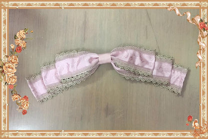 Infanta - Doll House - Sweet Lolita Accessory Bow Rose Brooch