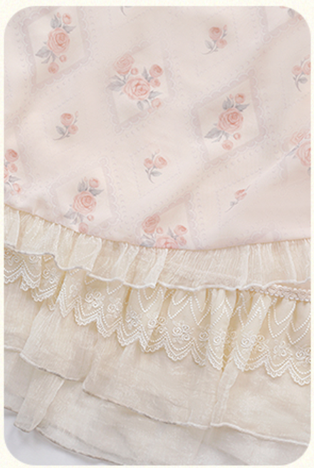 Letters from Unknown Star - Time Stationery - Elegant Lolita Long Sleeve OP Dress