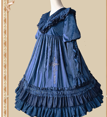 Infanta - Holy Fruit Estate - Gothic Lolita OP Dress Multicolors