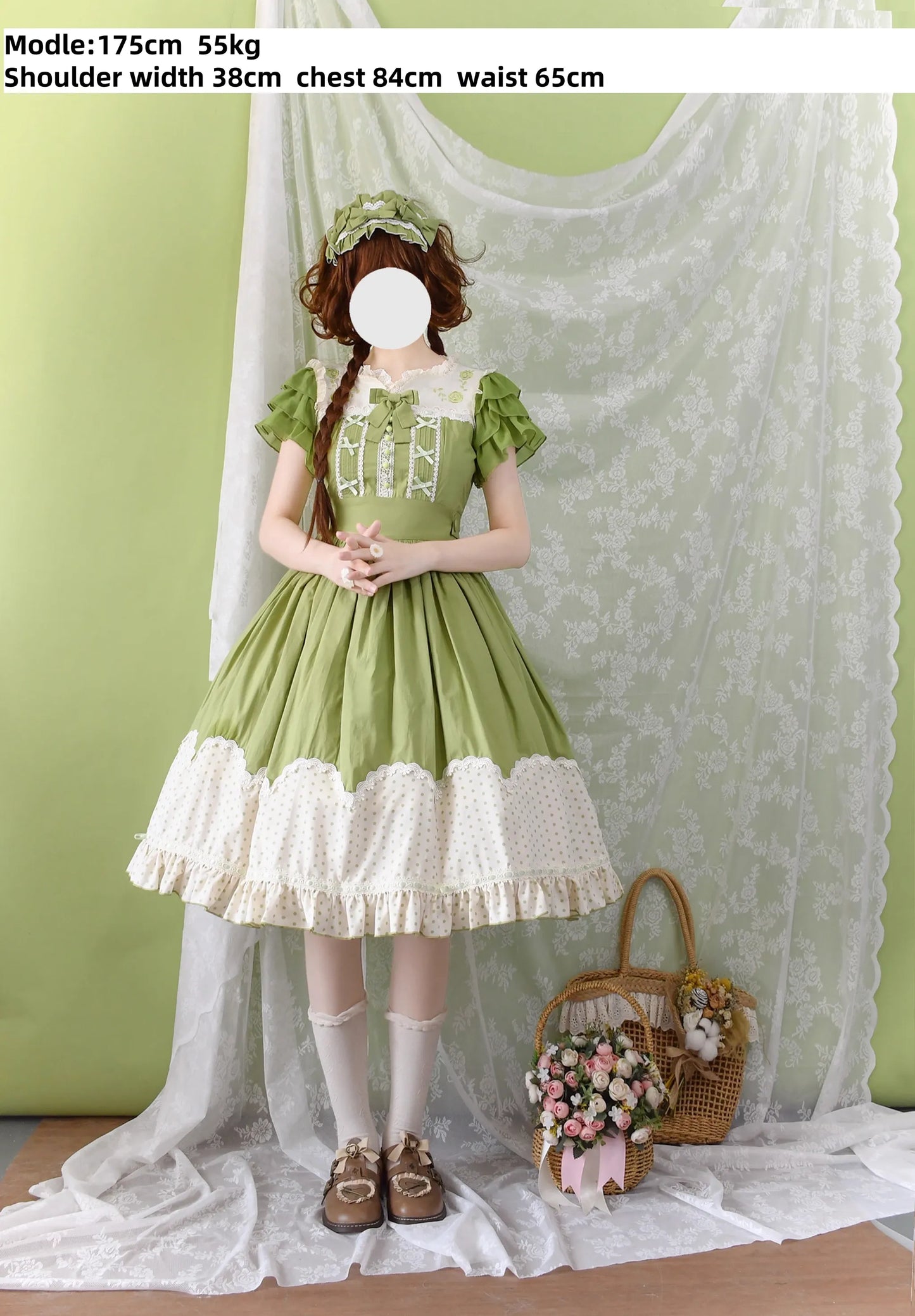 Strawberry Witch - Summer Breeze - Sweet Lolita OP Embroidery Daily Lolita Dress