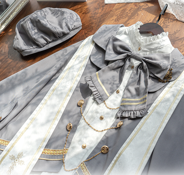 Forest Fluorescent Carps - Choir - Ouji Lolita Suits Multicolor