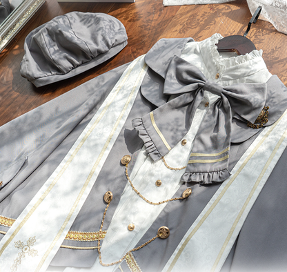 Forest Fluorescent Carps - Choir - Ouji Lolita Suits Multicolor