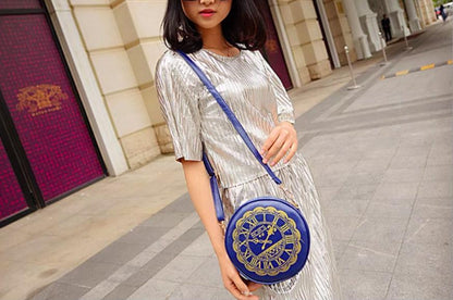 Kira - Alice Clock - Kawaii Lolita Shoulder Bag Round Lolita Crossbody Bag