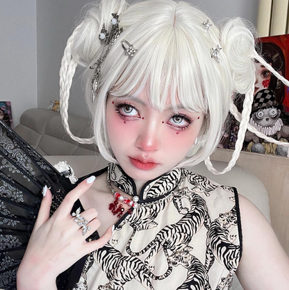 Pippi Palace - Elegant Off-White Short Lolita Wig