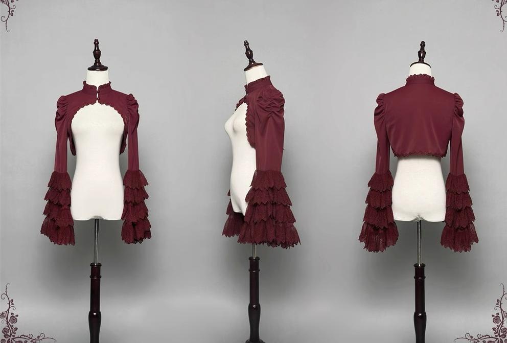 LeMiroir - Saint - Gothic Lolita Bolero Skirt Mermaid Dress Corset