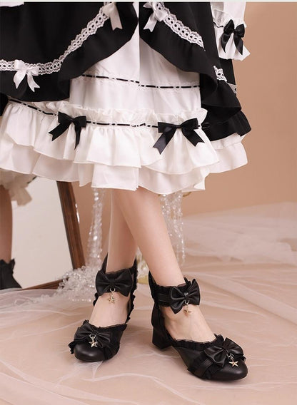 Yana - Shining Star - Sweet Lolita Bow Mary Jane Shoes