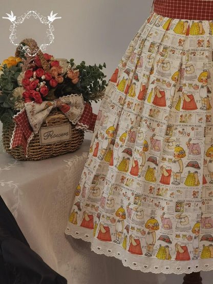 Miss Cube - Dress Up Dolls - Summer Kawaii Lolita JSK Dress Customized Size