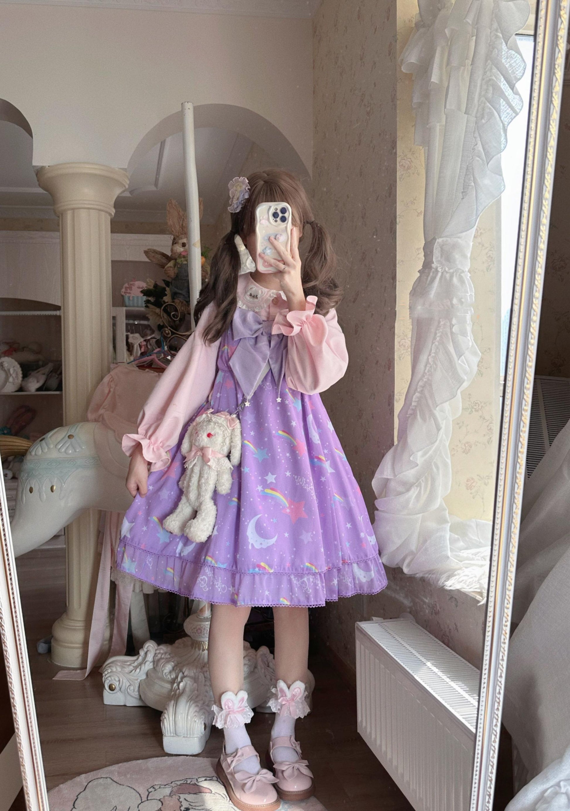 Sissy the shepherd - Sweet Lolita Blouse Sweet Lolita Shirt Long Sleeve