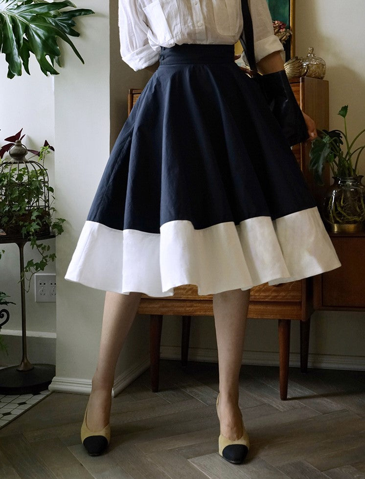 Court Lady's  Hepburn Skirt