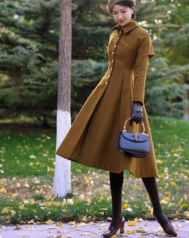 Medieval Exotic Retro Wool Coat