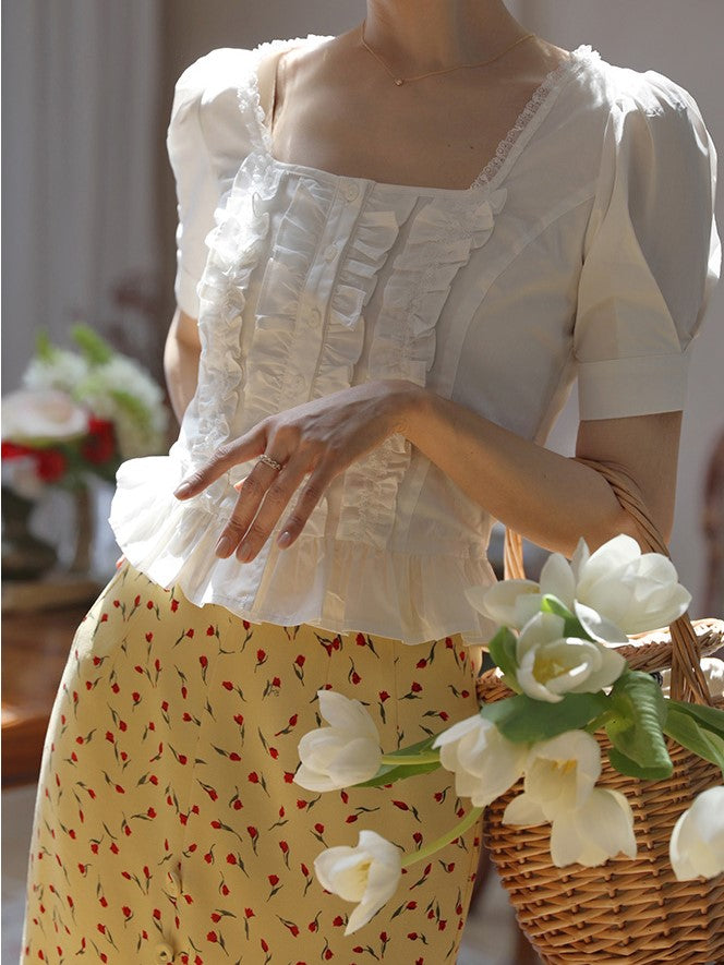 Countess Floral Vintage Skirt