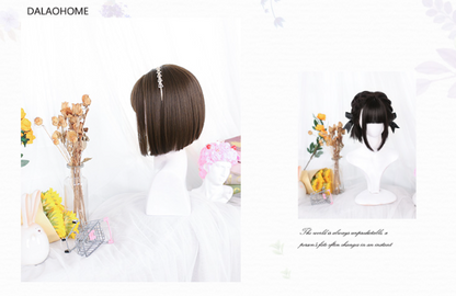 Dalao Home - Lolita 30cm Japanese BOBO JK Wig