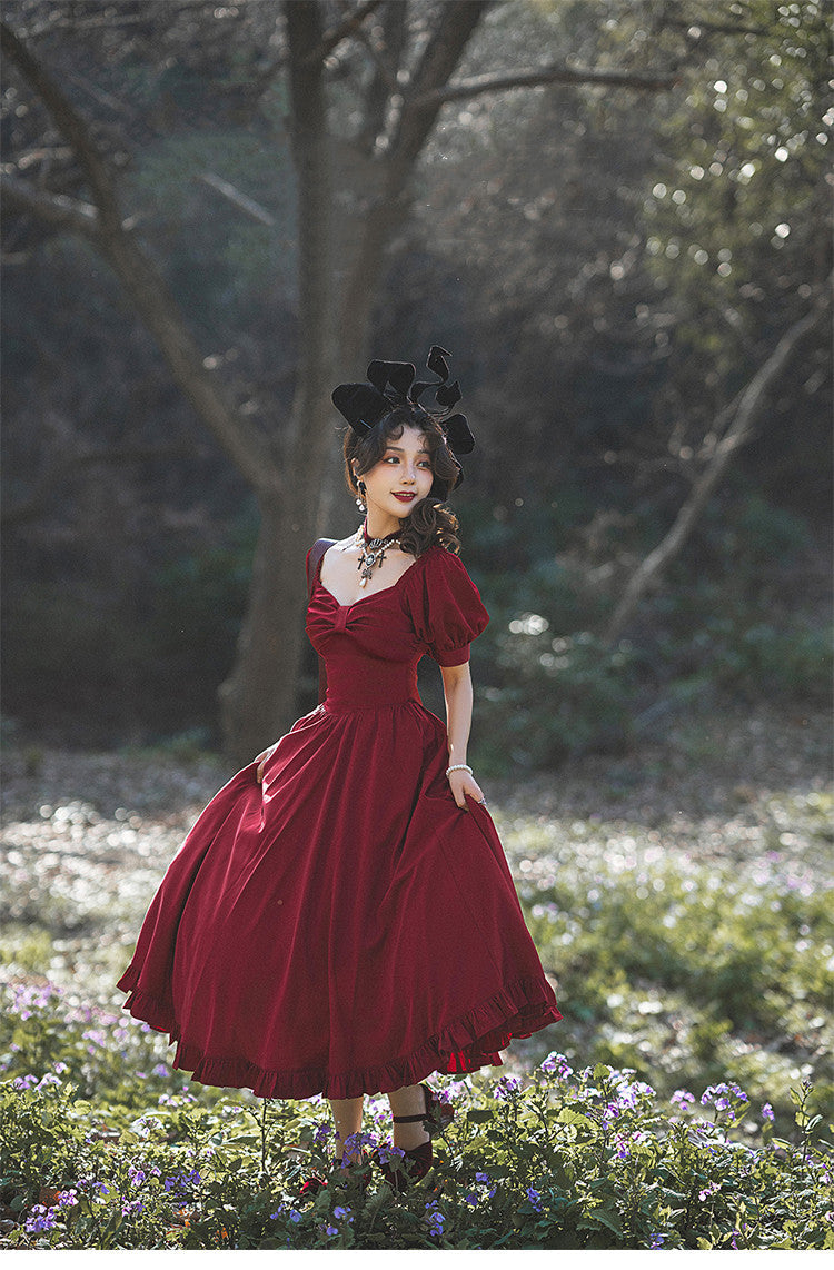 Beleganty - Miss Rebecca - Pure Color Elegant Lolita OP Dress