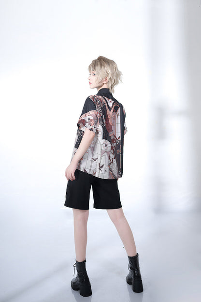 Princess Chronicles - Night Instructions - Short Sleeve Ouji Blouse