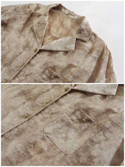 Jacquard Retro Chinese Style Loose Shirt & Pants Skirt Set Up【s0000002978】