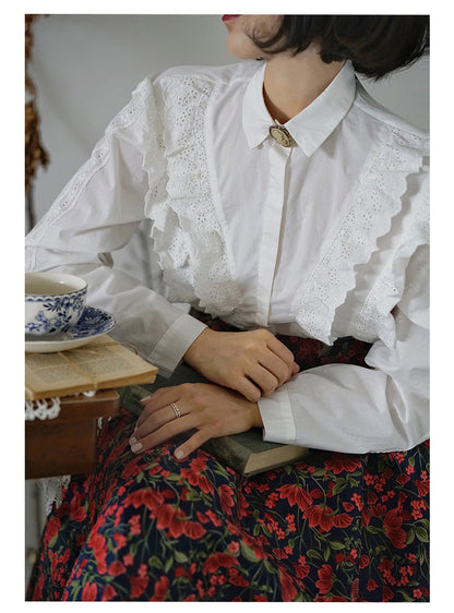 Embroidered vintage blouse